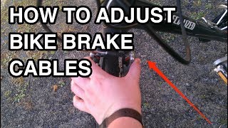 How to Tighten Bike Brake Cables