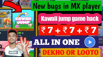 mx player New 🤑kawaii jump🤑 hack | New games hack in MX player 🤩😍 | best hacks ||