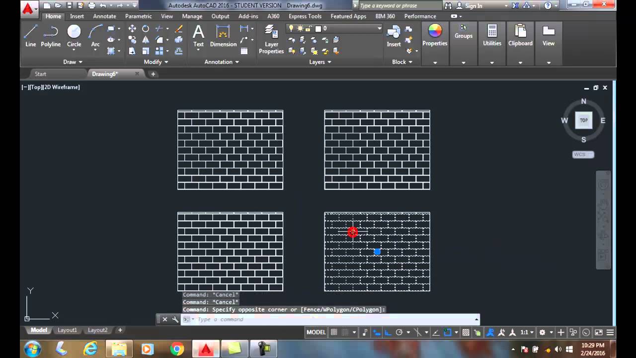 AutoCAD 23-20 Reusing Existing Hatch Properties - YouTube