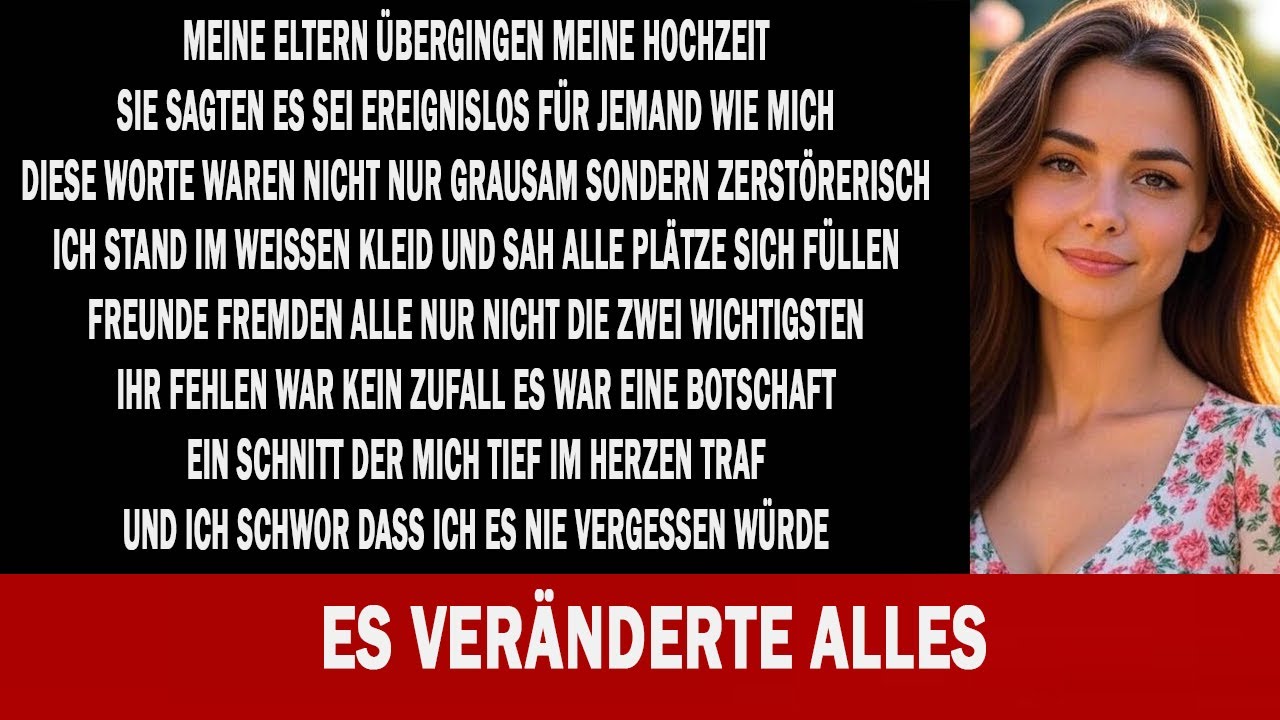 Eltern nannten meine Hochzeit „belanglos“ und blieben fern – ohne zu wissen, was folgen würde.