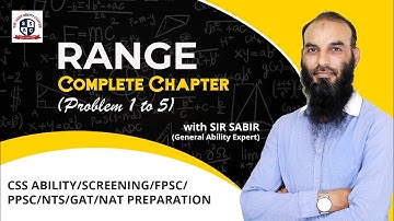 Range CSS Ability CSS Screening & One Paper mcqs