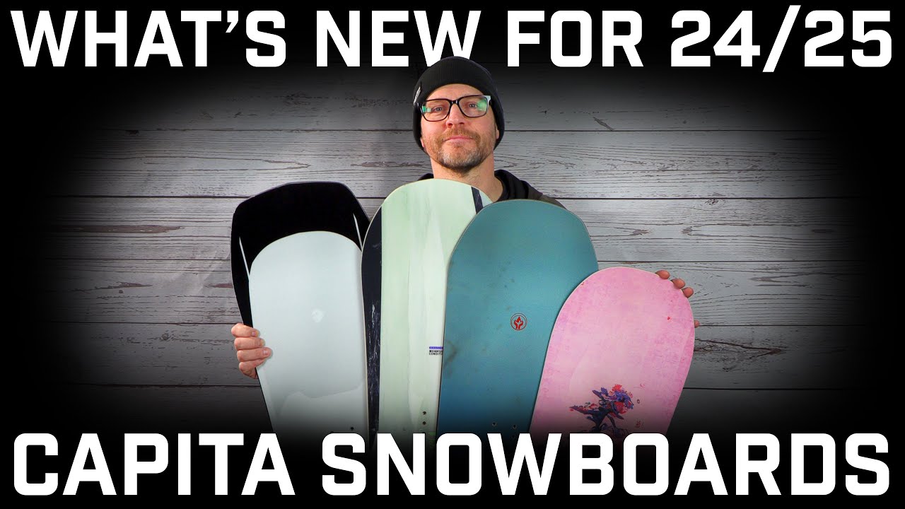 What's New With Capita Snowboards For 24/25? - YouTube