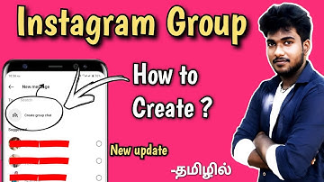 How to create Group on Instagram tamil / create group on Instagram tamil / Instagram Group tamil