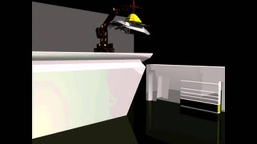 Short Spaceship Take Off Animation - Maya Autodesk