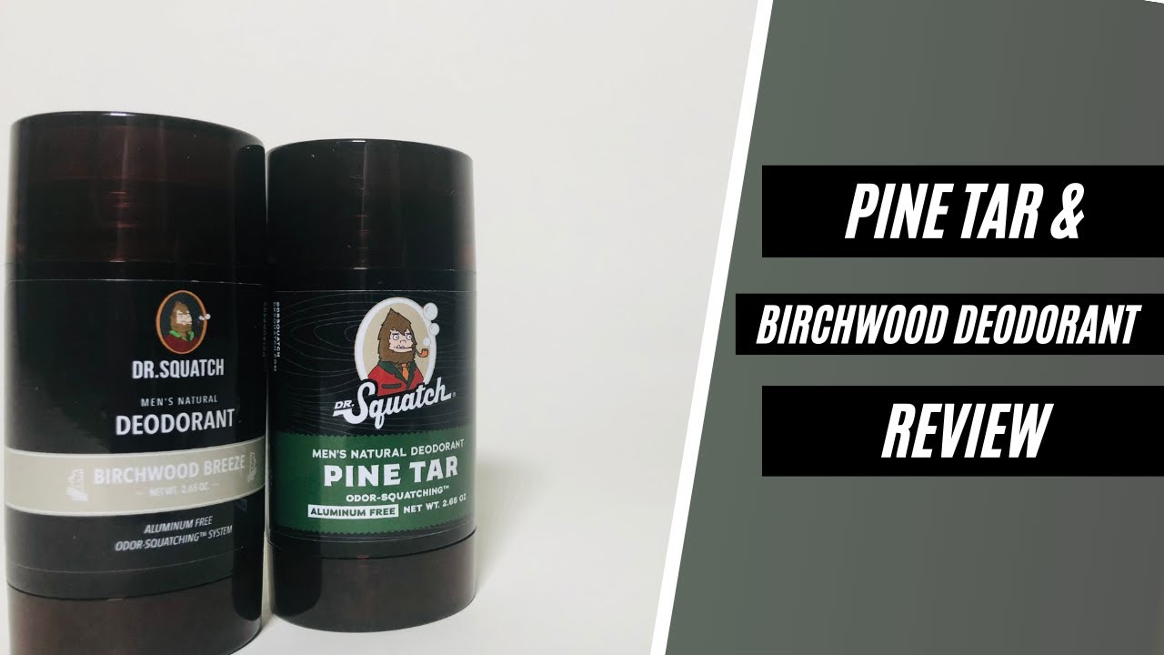 Dr. Squatch Birchwood Breeze brics and deodorant (choose)