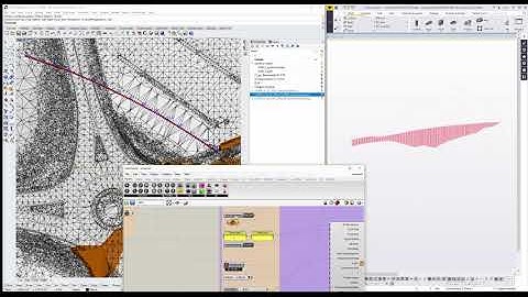 Geoteknisk modellering i Rhino Grasshopper Tekla