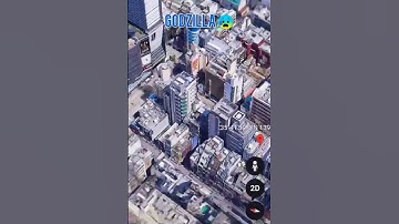 Godzilla is Real 🤯😰 - Google Earth & Google Maps Street View