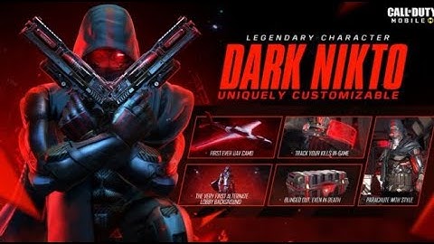 Darkside Draw  (Nikto) - New call of duty mobile lucky draw trailer