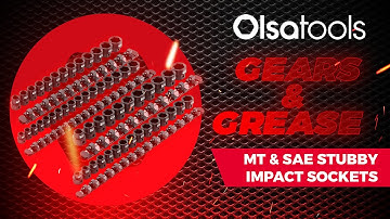 Olsa Tools Grease & Gears Series: Stubby Impact Sockets