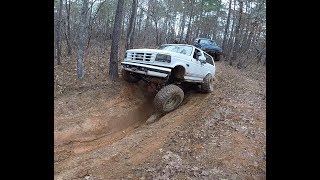 Trail Riding @ RiverRock OHV in fullsize broncos