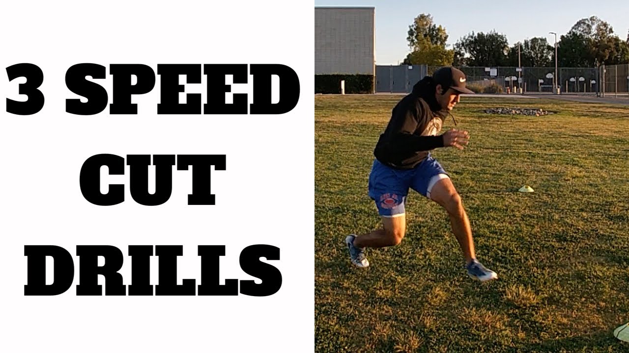 3 Speed Cut WR Drills YouTube