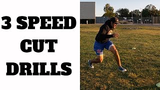 3 Speed Cut WR Drills