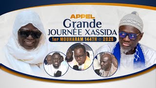 Appel Serigne Hamsatou Mbacke Grand Journée Khassida Serigne Mountakha le 1er Mouharam 1447h
