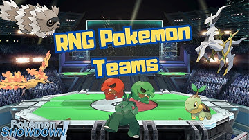 Using a Random Number Generator to Pick Our Teams - Pokemon Showdown Ft. Bulbaswag
