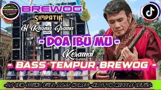 Dj Cek Sound  Bass Terbaru 2025 Keramat Doa Ibu Rhoma Irama Middle Nrotok Andlan Karnaval Brewog