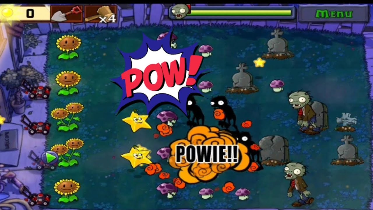 Survival NIGHT PLANTS VS ZOMBIES 🧟‍♂️ - YouTube