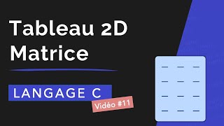 C-11 language: 2D array (matrix): declaration, initialization, filling and display.