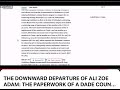 Ali Zoe adams snitch paperwork #miami #tippytoe #lilwayne #vladtv #tupac #hiphop #rickross #zoepound