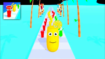 Juice Run Max Level - All Levels up (iOS & Android) Walkthrough Part 10