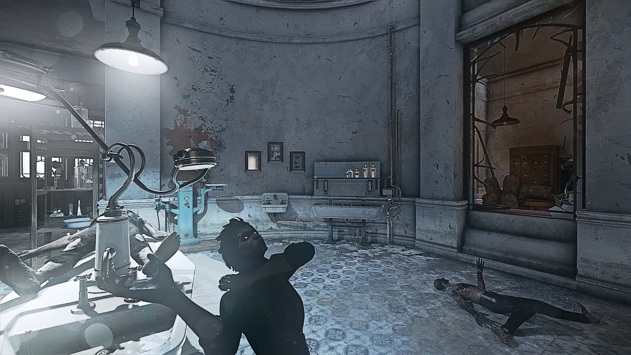 Dishonored 2 The Good Doctor Stealth Gameplay (Ghost/No Power/Low