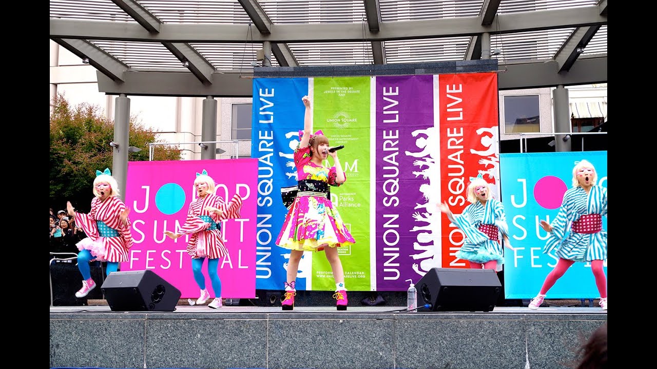 [FULL] きゃりーぱみゅぱみゅKyary Pamyu Pamyu Live Performance at J-Pop Summit Union Square, San Francisco