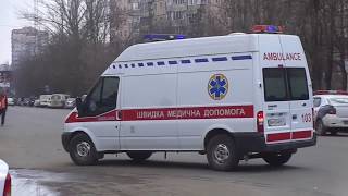 ford transit children reanimation responding with siren 2x