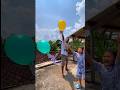 Experiment rocket balloon diy kreatif mainan balloon viral