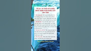 Có 4 điều bạn phải khắc cốt ghi tâm #hobaoquoc #hoquoc #sachhay #phattrienbanthan #like #share