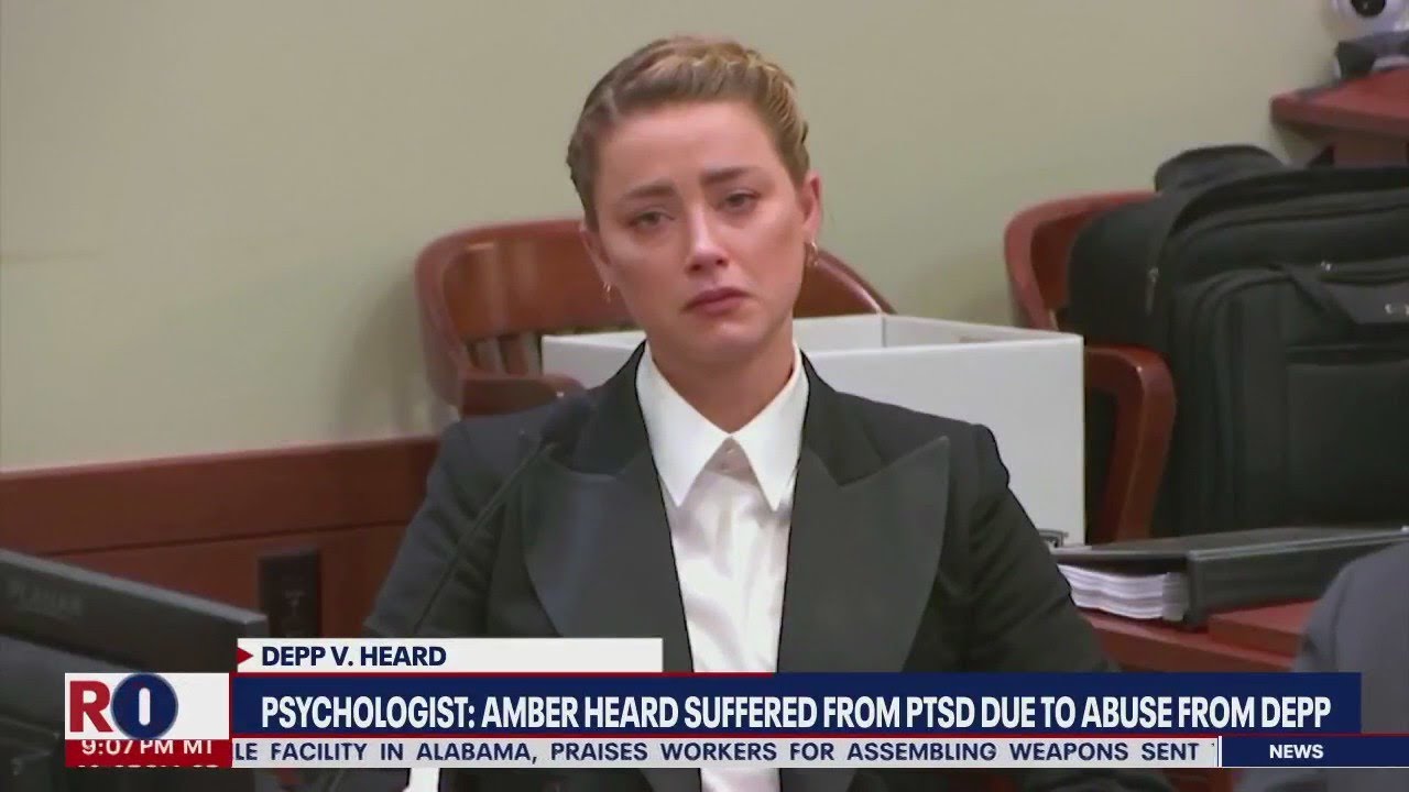 Amber Heard gives emotional testimony, fighting back tears about ...