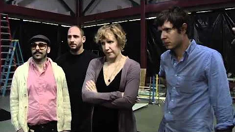 OK Go - Behind the Scenes of White Knuckles - Popcorn vs Hoops