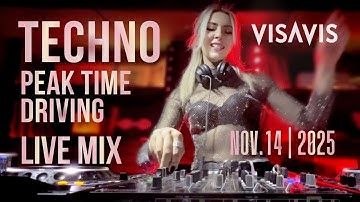 Techno (Peak Time / Driving) Live Set | Visavis DJ | Nov 14 2025