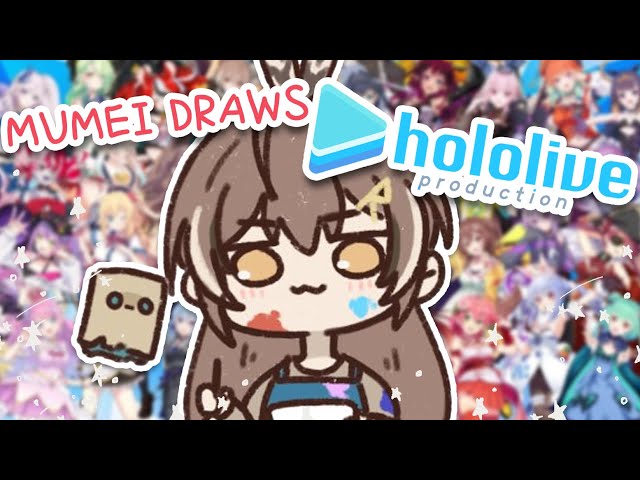 Mumei Draws HOLOLIVE #2のサムネイル