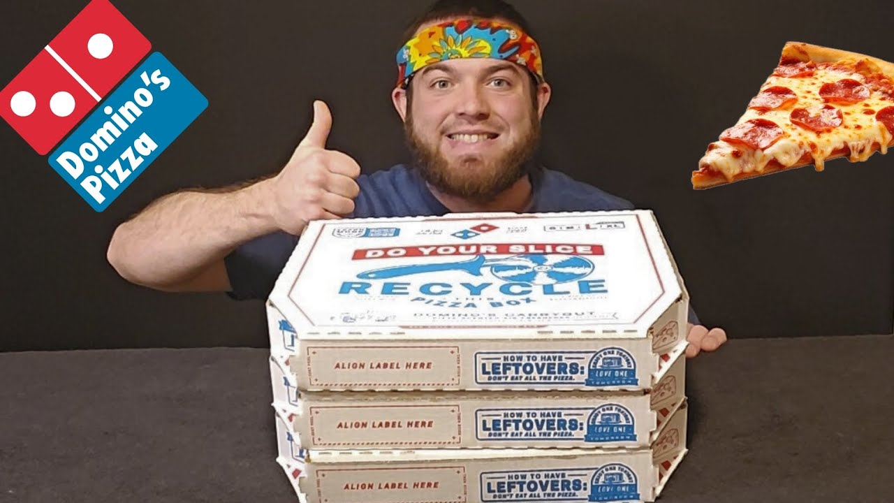 DOMINOS PIZZA CHALLENGE!!!