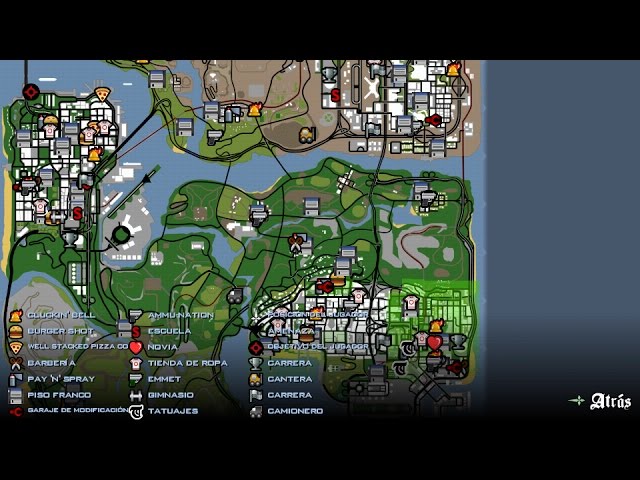 Como liberar todas a cidades do mapa no GTA San Andreas