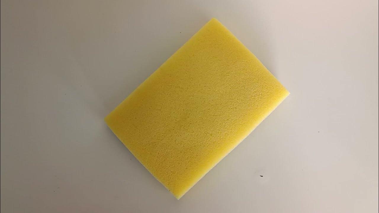 Big Classic Sponge Dry Ripping Sponge ASMR YouTube