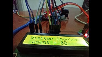 Bidirectional Visitor Counter-Project working video with explanation