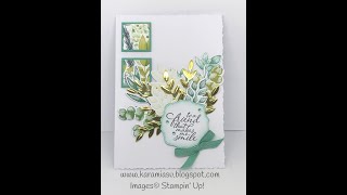 Stamping Up With Karamia - One Sheet Wonder - Full 21 Cards