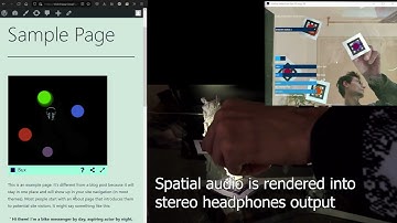 Video demo - Haptic interface for Spatial Audio Player