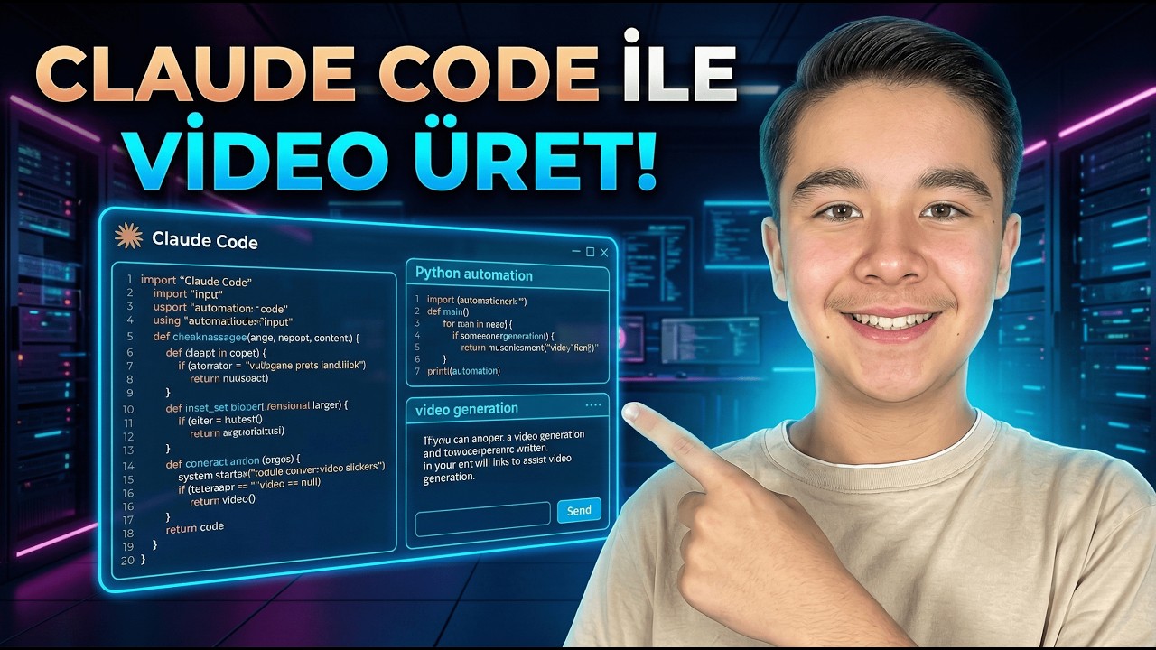 🎬 Claude Code + Remotion ile Profesyonel Video Üretimi 🚀 - YouTube