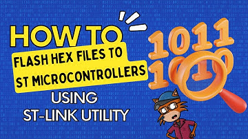 STM32 : Load HEX File with ST-Link Utility