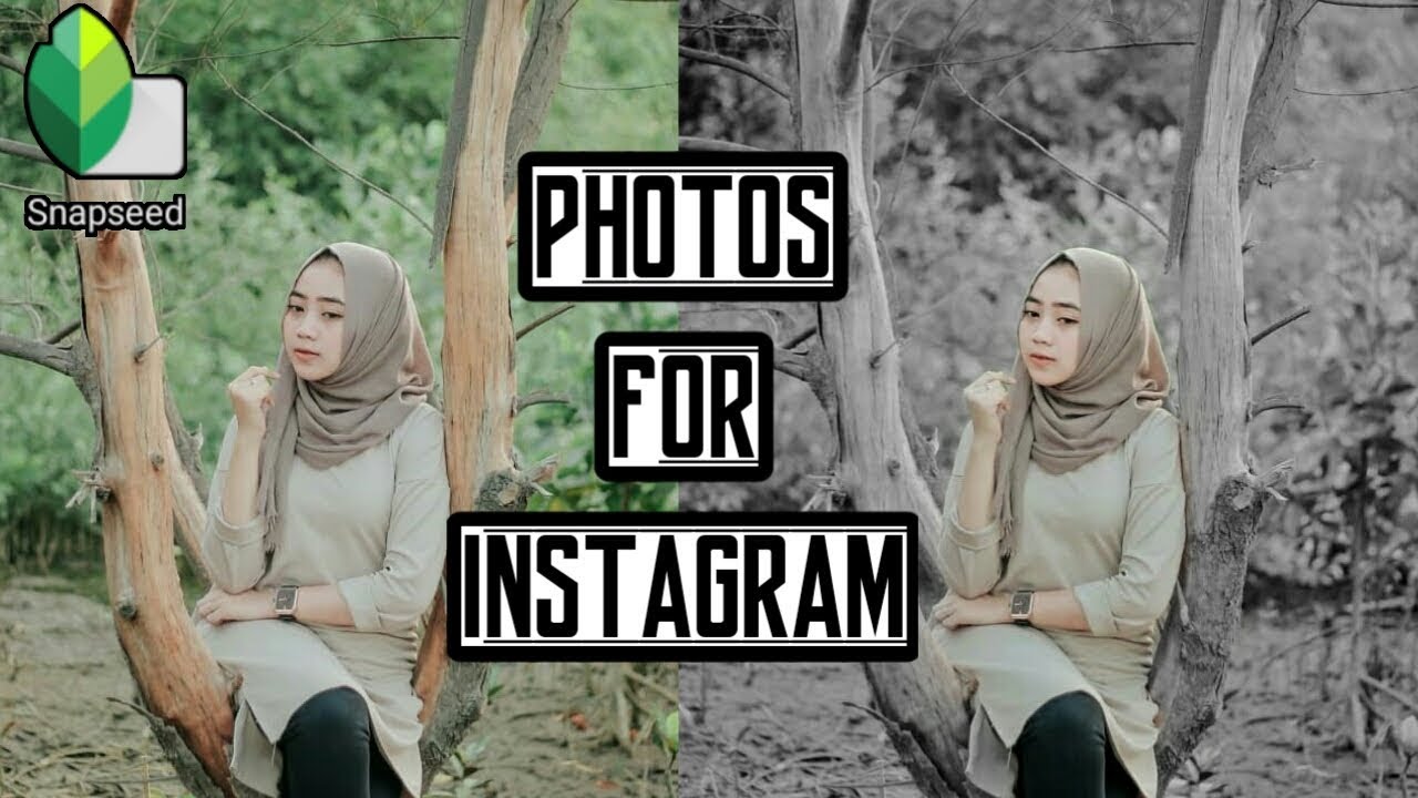 Edit Foto Untuk Instagram - Cara Merubah Warna Background ...
