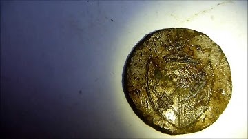 ETrac detecting: nice silver and a fantastic button