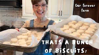 Making & Freezing White Lily Homemade Biscuits For A Month @ourforeverfarm