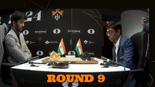 Praggnanandhaa R. vs. Gukesh D.●FIDE CANDIDATES 2024●RD 9 #praggnanandhaa #gukesh #fidecandidates