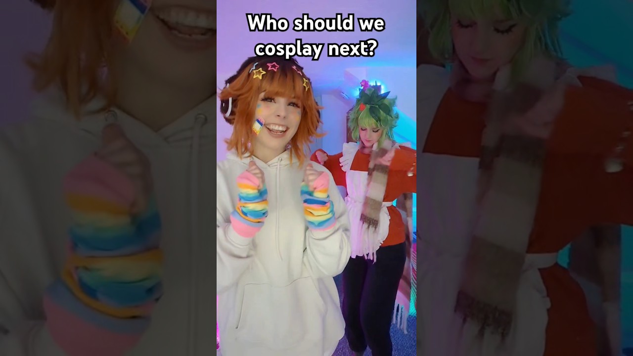 FRUIT CAKE 🍰 we ate with this Dandy's world duo @cospaste  #dandysworld #roblox #cosplay