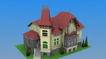 Blender Render - again Villa Anna - Archviz - Zeitfreund