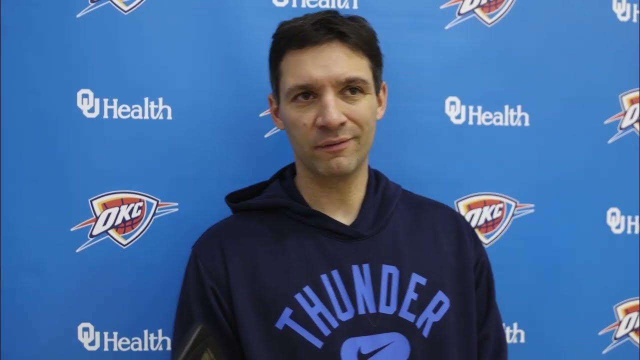 Head Coach Mark Daigneault Practice Media Availability 10/28/22 OKC