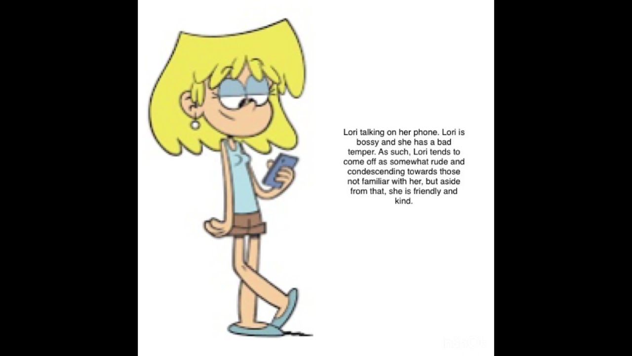 Describing the loud house character’s personalities YouTube