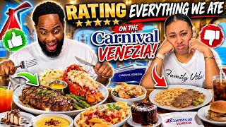 Rating Everything We Ate on The Venezia   All Restaurant and Bar Options!!!