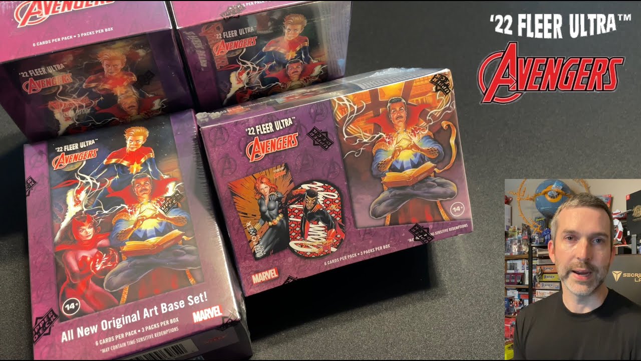 Fleer Ultra Avengers is on Upper Deck ePack! So I'm opening the rest of